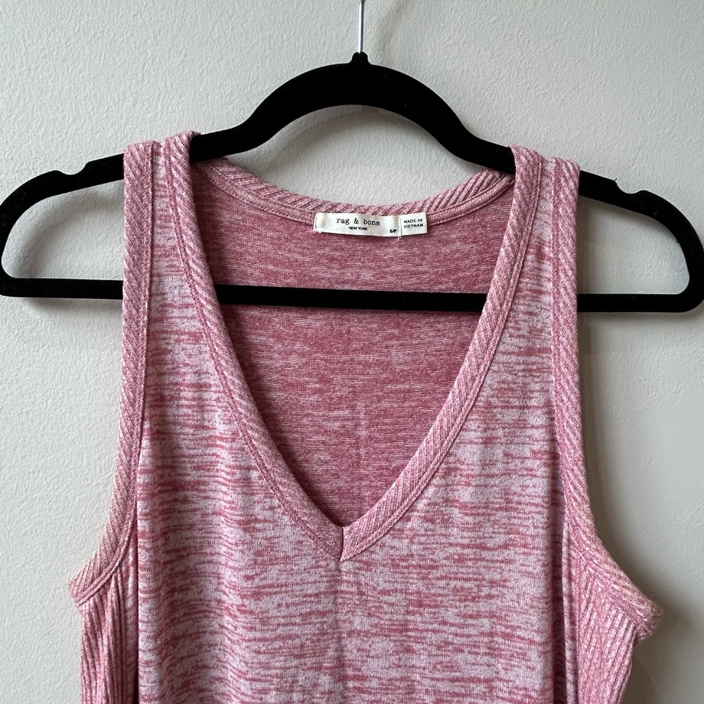 Rag & Bone Ramona Tank Dress (Red) - Size Small